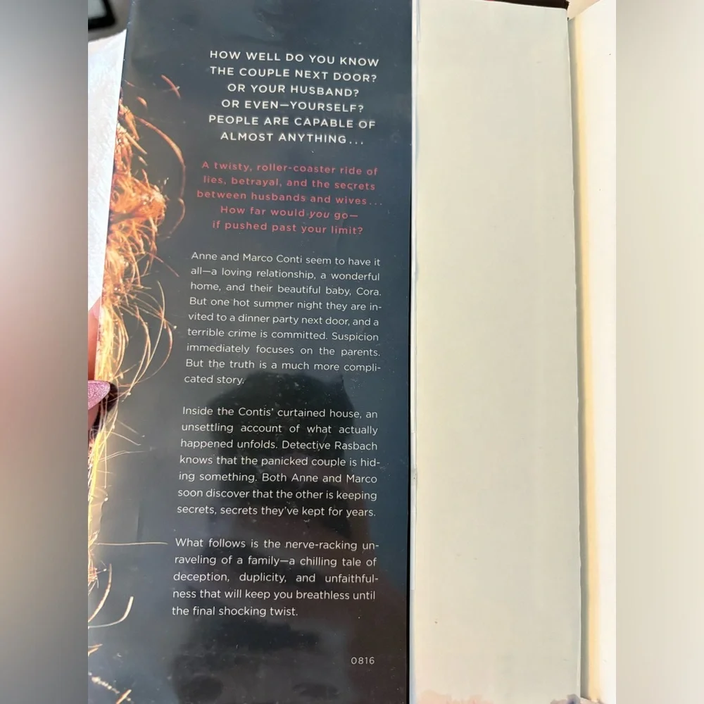 The Couple Next Door Hardcover Book by Shari Lapena - Picture 7 of 8